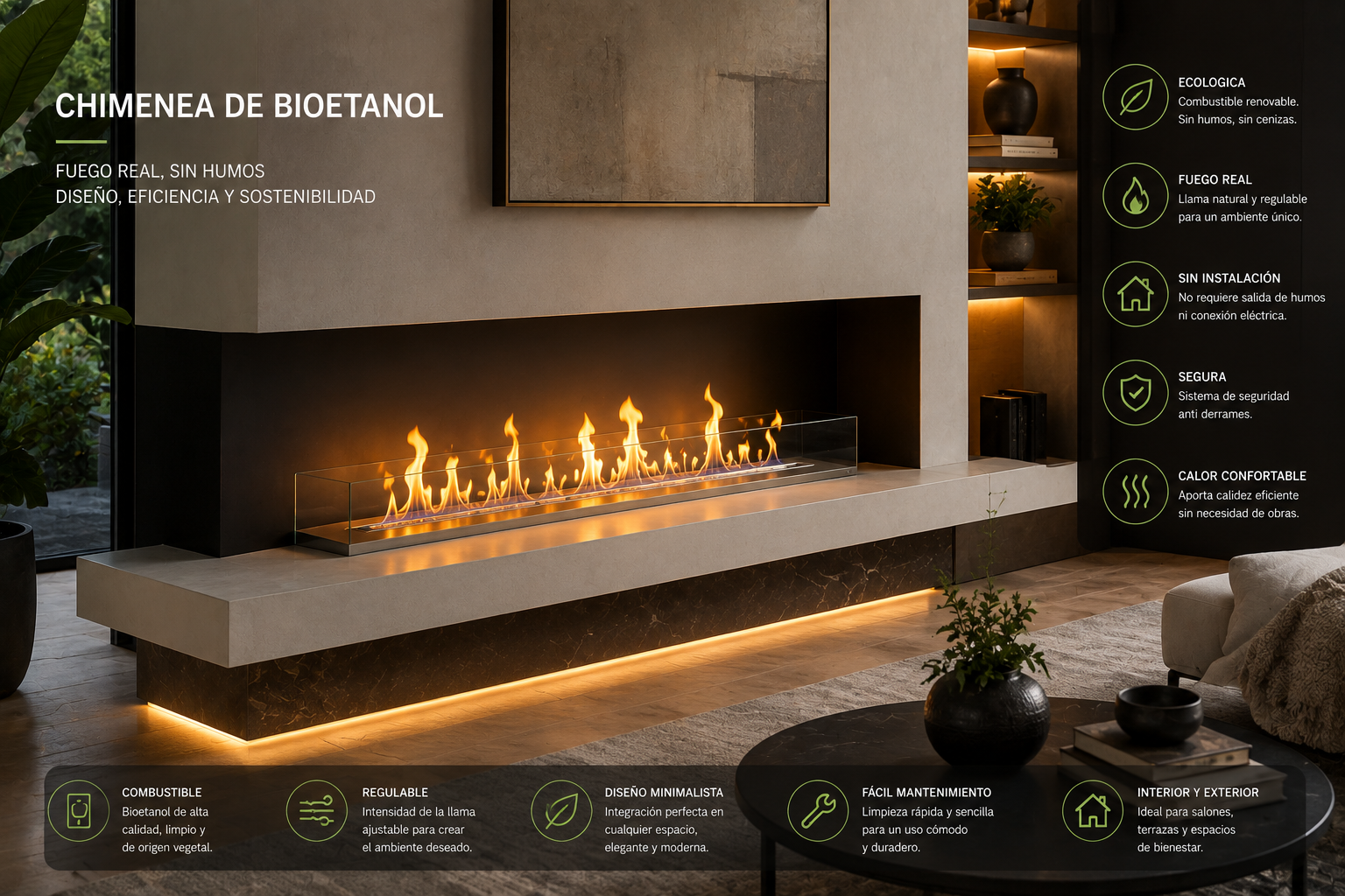 Chimenea Bioetanol